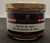 Terrine Lapin Moutarde de Dijon 180g Fourch&co