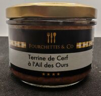 Terrine de Cerf Ail des Ours 180g Fourch&co