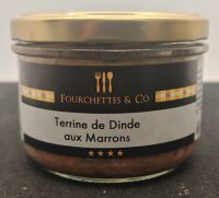 Terrine de Dinde aux Marron 180gr Fourch&co