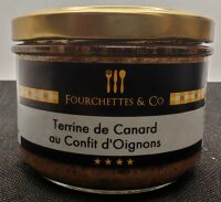 Terrine Canard au confit d'Oignon 180gr Fourch&co
