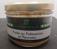Purée Potimarron et pleurotes 180g Fourch&co