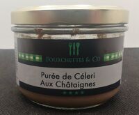Purée Céleri Châtaignes 180g Fourch&co