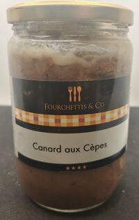 Canard aux Cépes 600g Fourch&co