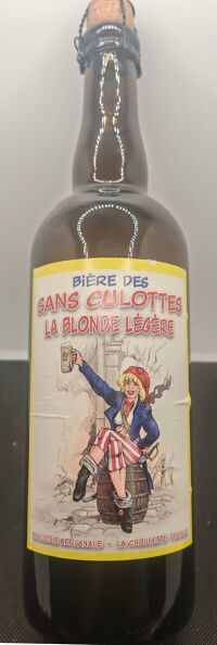 Bière sans culottes blonde légère 75cl 