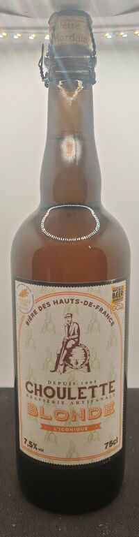 Bière la Choulette blonde 75cl 