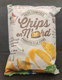 Chips en N'ord Persillade 125g
