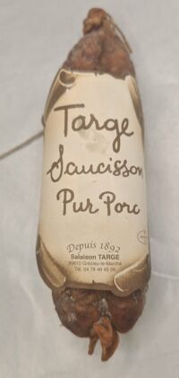 Saucisson pur porc fumé 250gr