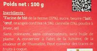 Biscuits de Noël 100g MG