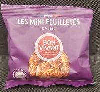 Feuilletés cassis 20g BV