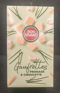 Gaufrettes Fromage Ciboulette 75g BV