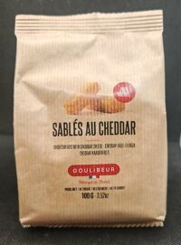 Sablés Cheddar 100g Goulibeur