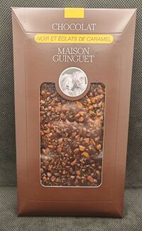 Tablette Eclat Caramel Noir 85g