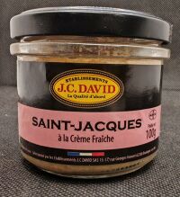 Saint-Jacques à la crème Fraîche 100g JCD