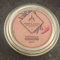 Tartinable de poulet épicé 110g