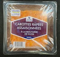 Carottes rapées assaisonnées 