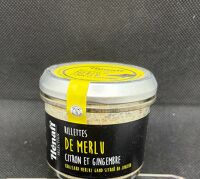 rillettes de merlu citron gingembre